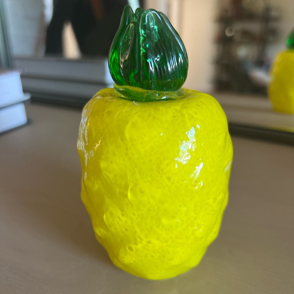 Vintage Murano Glass Pineapple